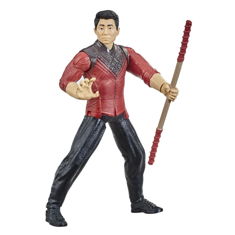 Marvel Shang-Chi And The Legend Of The Ten Rings Shang-Chi Action Figure Toy With Bo Staff Attack Feature! For Kids Age 4 And Up