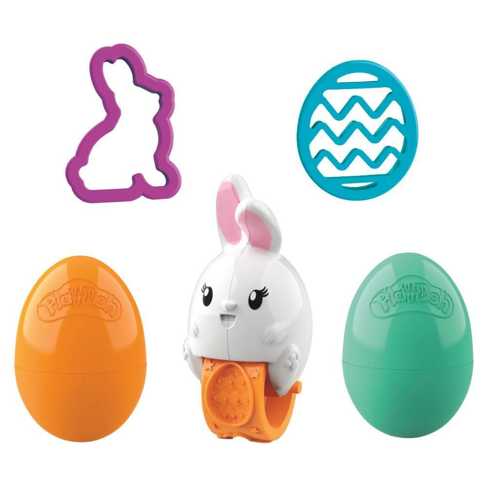 Play-Doh Springtime Pals Easter Set with 4 Ounces Non-Toxic Modeling Compound and Tools, Easter Basket Stuffers
