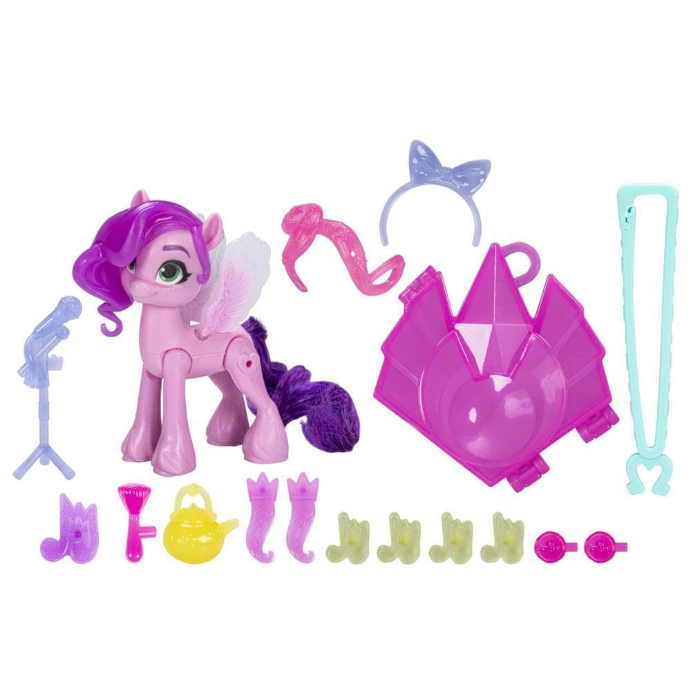 My Little Pony: Make Your Mark Toy Cutie Mark Magic Princess Pipp Petals - 3-Inch Hoof to Heart Pony, Kids Ages 5 and Up