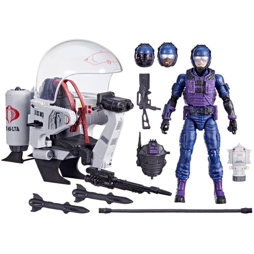 G.I. Joe Classified Series Tele-Viper & Cobra Flight Pod (Trubble Bubble), 79, 9 Accessories