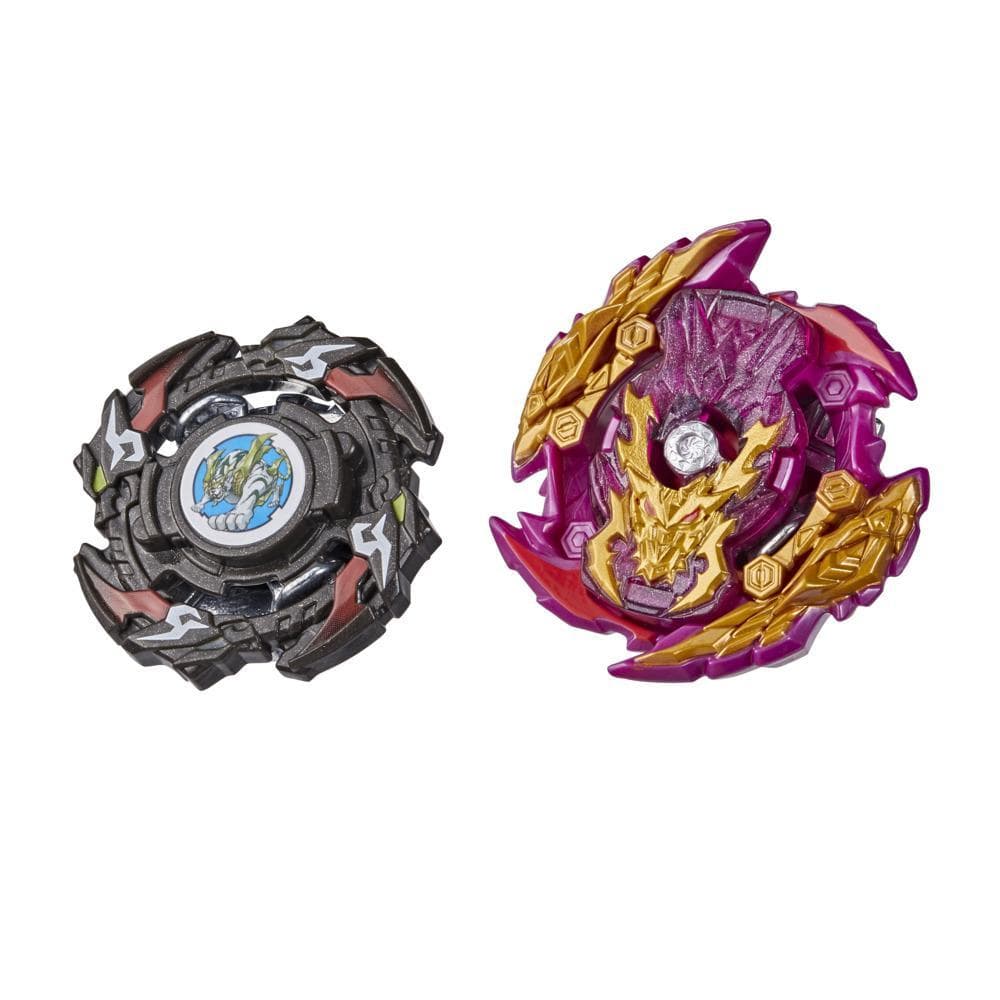 Beyblade Burst Surge Dual Collection Pack Hypersphere Zone Balkesh B5 and Slingshock Wraith Driger F Battling Game Tops