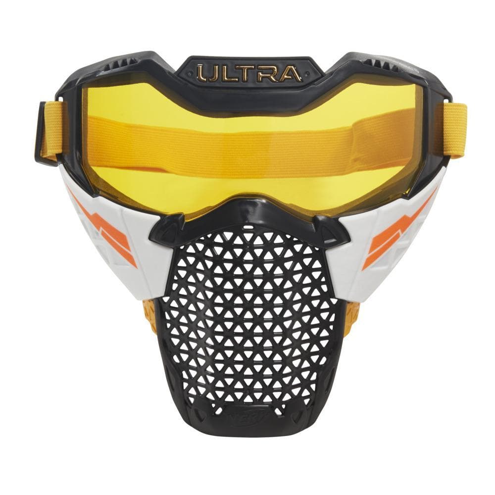 Nerf Ultra Battle Mask -- Adjustable Head Strap, Breathable Design -- Wearable Face Shield For Nerf Ultra Battlers