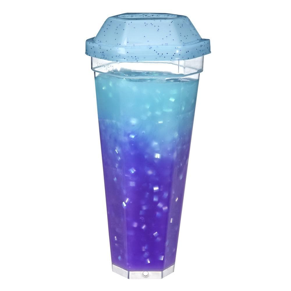 Play-Doh Crystal Crunch Scented Single Can of Icy Blue and Purple, Tactile Toy for Kids 3 Years and Up