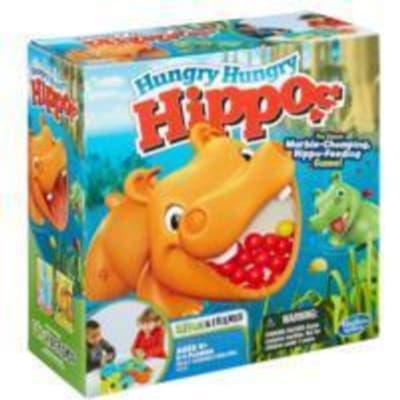 Elefun & Friends Hungry Hungry Hippos Game
