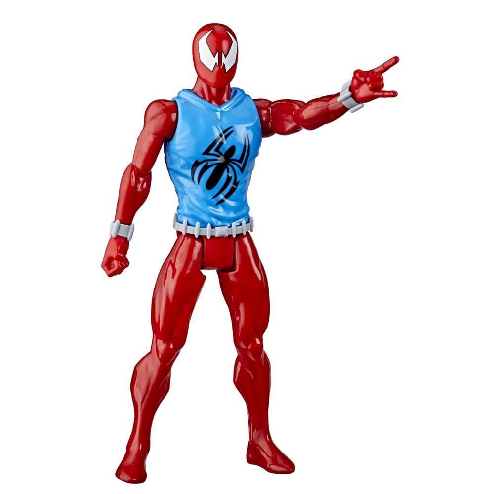 Marvel Spider-Man: Titan Hero Series Blast Gear Marvel’s Scarlet Spider 12-Inch-Scale Super Hero Action Figure Toy
