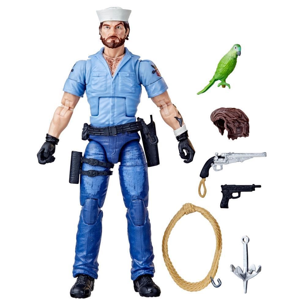 G.I. Joe Classified Series Shipwreck with Polly, Collectible G.I. Joe Action Figures (6”), 70