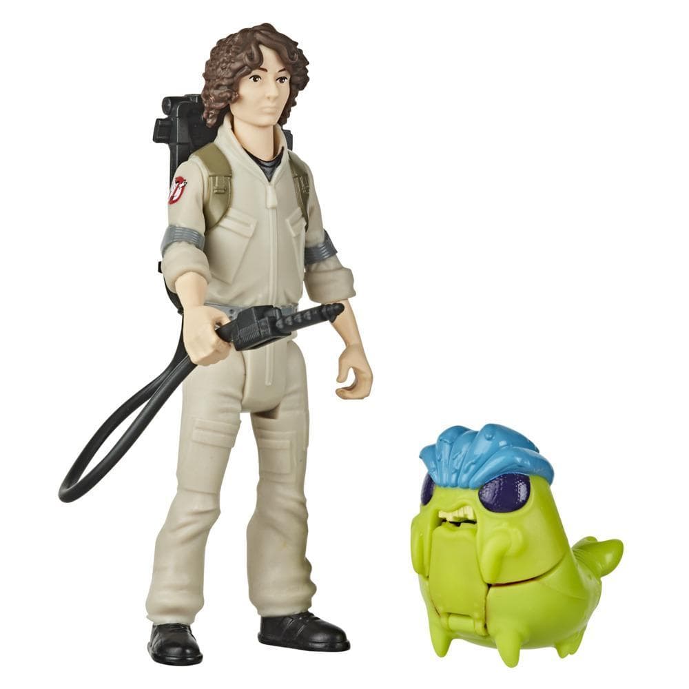 Ghostbusters Fright Features Trevor Figure with Interactive Ghost Figure and Accessory, Toys for Kids Ages 4 and Up