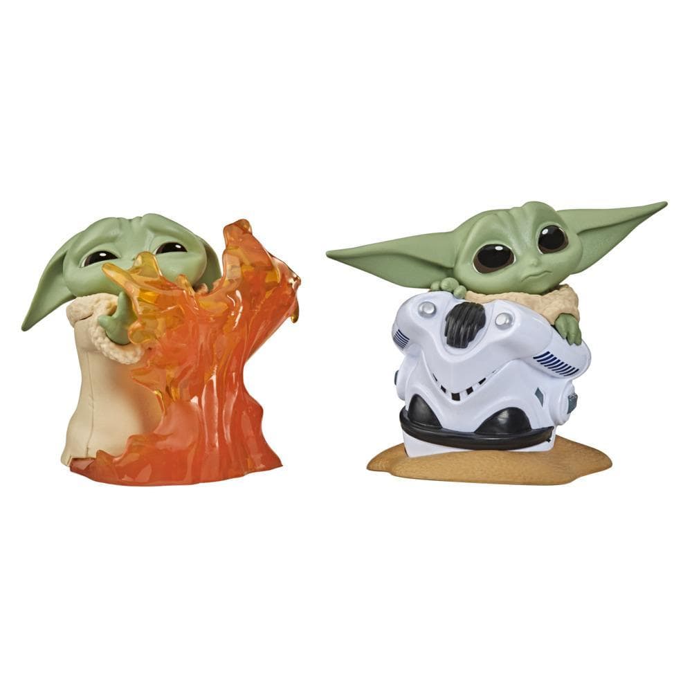 Star Wars The Bounty Collection Series 2 The Child Toys Helmet Hiding Pose, Stopping Fire Pose 2-Figure Pack