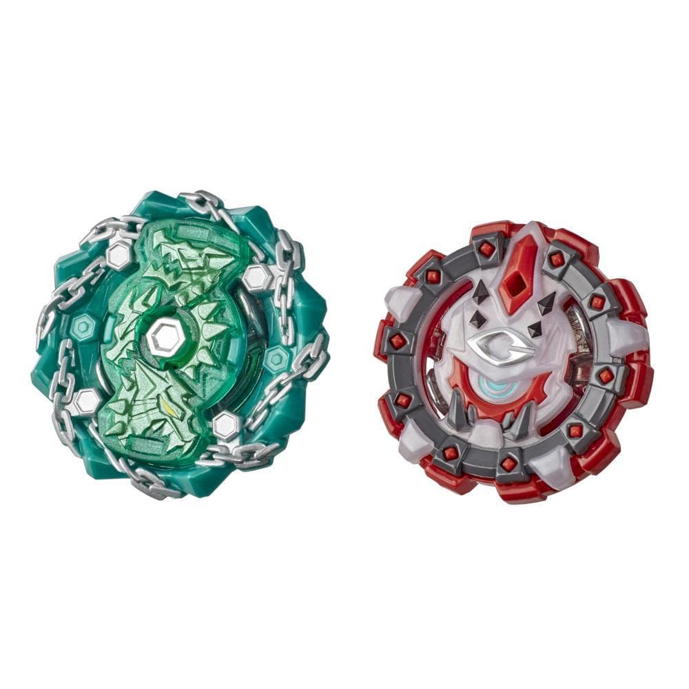 Beyblade Burst Rise Hypersphere Dual Pack Shield Kerbeus K5 and Behemoth Cyclops C5 -- 2 Battling Top Toys Age 8 and Up