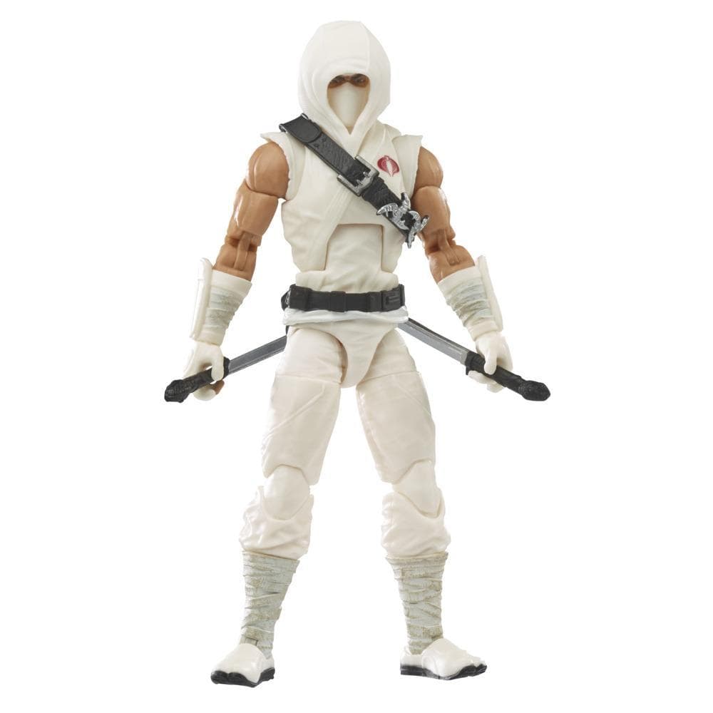 G.I. Joe Classified Series Series Storm Shadow Action Figure 35 Collectible Toy, Multiple Accessories Custom Package Art