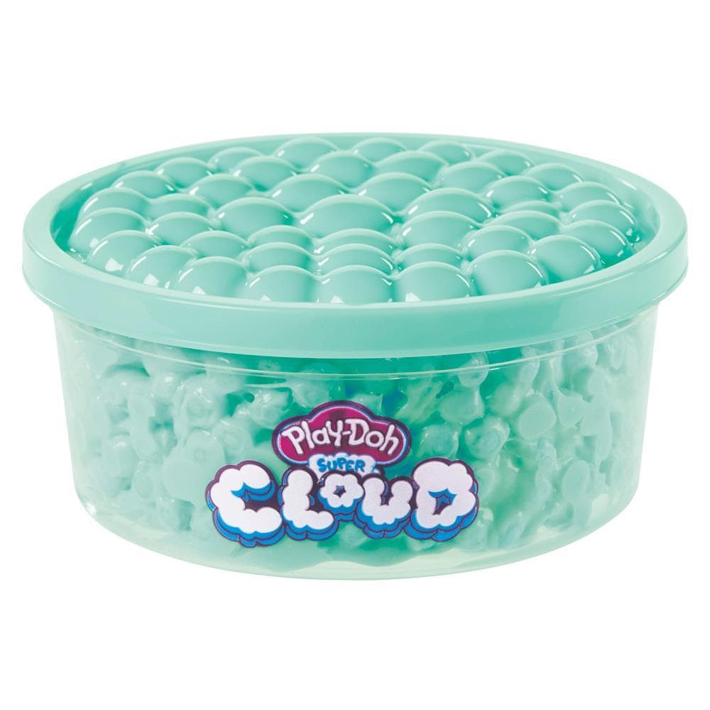 Play-Doh Super Cloud Bubble Fun Seafoam Blue Vanilla Scented 3-Ounce Single Can, Kids Toys
