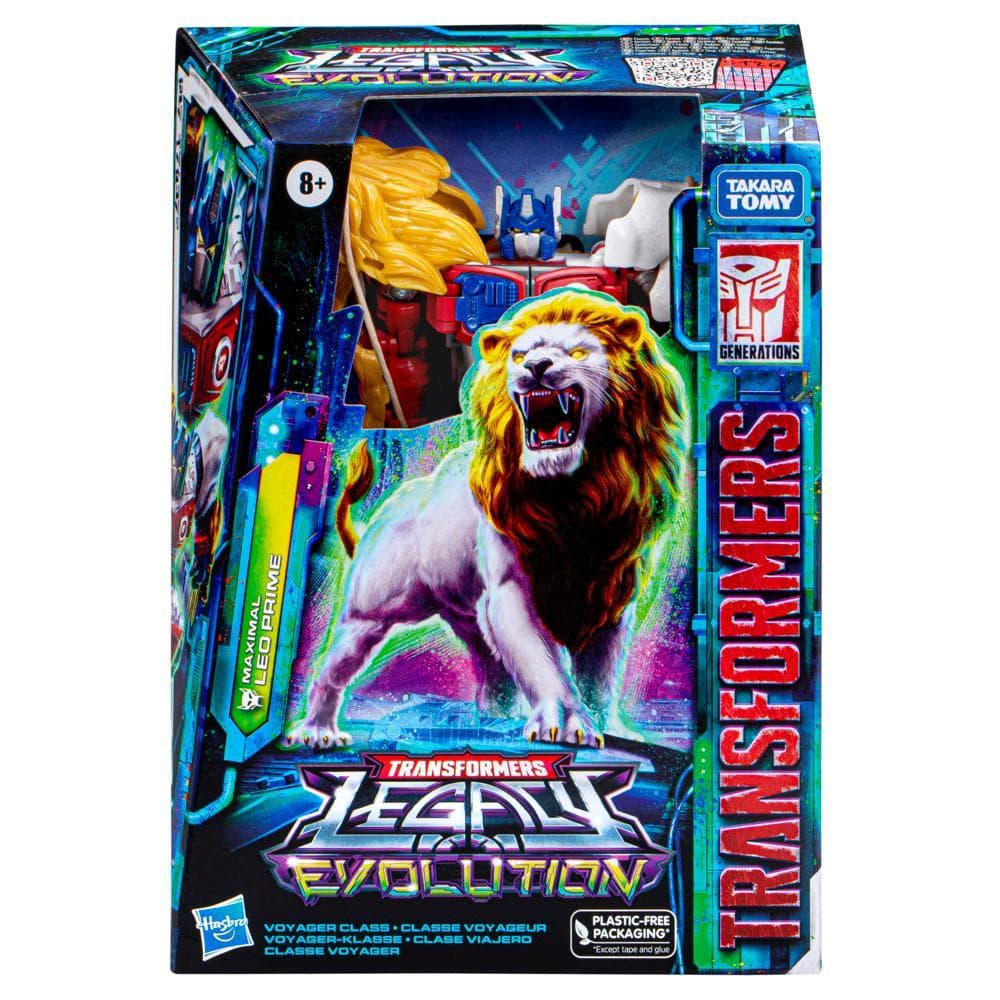 Transformers Legacy Evolution Voyager Maximal Leo Prime Converting Action Figure (7”)