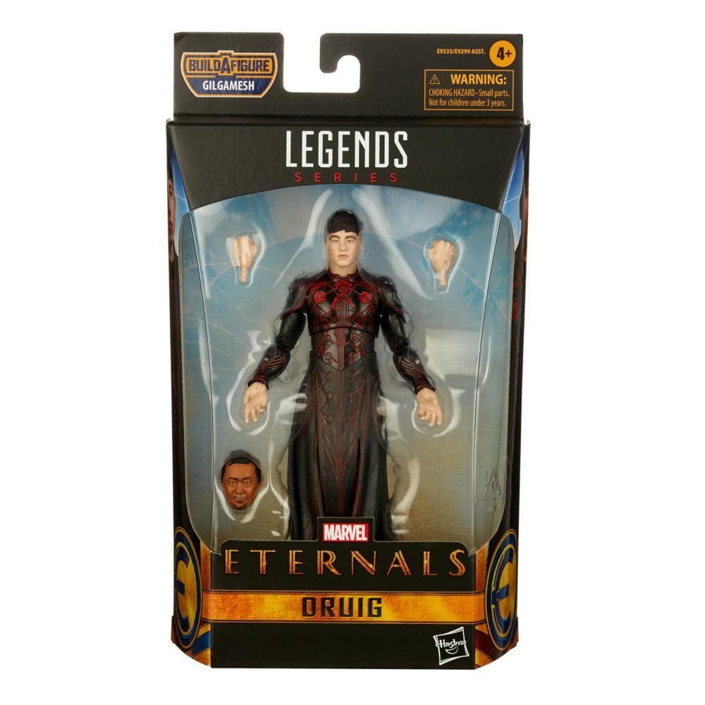 Hasbro Marvel Legends Series The Eternals 6-Inch Action Figure Toy Druig, Includes 2 Accessories, Ages 4 and Up