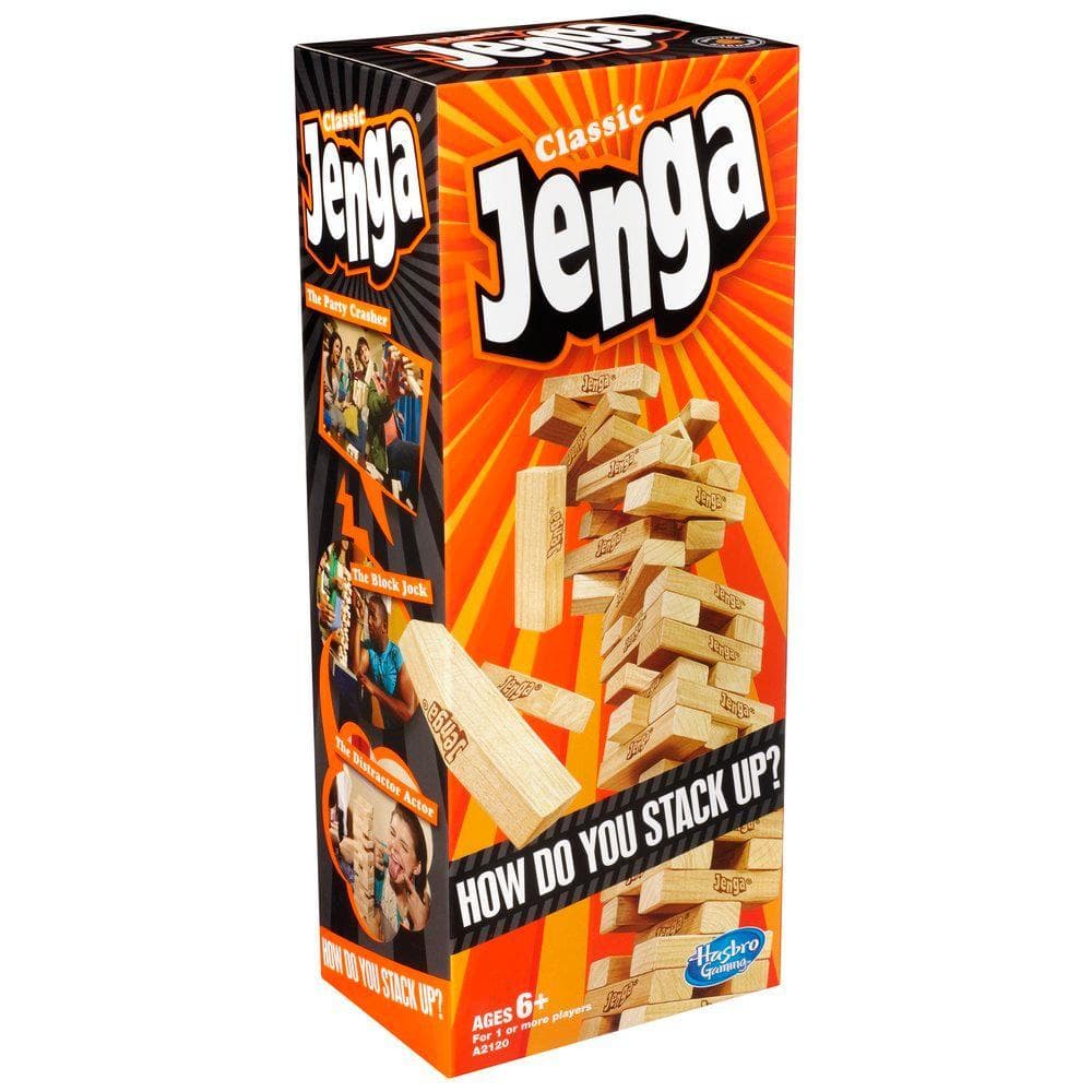 Jenga Game, The Original Wood Block Party Game