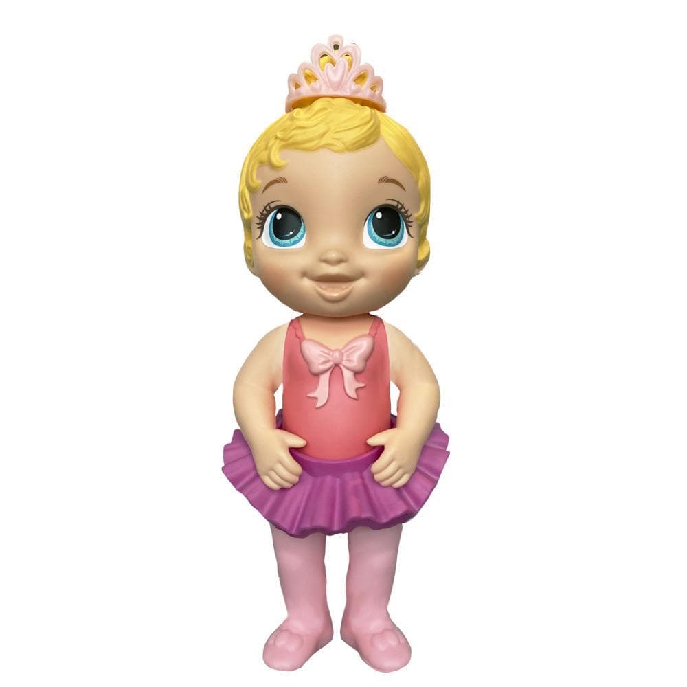 Baby Alive Sweet Ballerina Baby Doll, Pink, Ballet Doll, Tutu Skirt, Tiara, Blonde Hair Toy for Kids Ages 3 Years and Up
