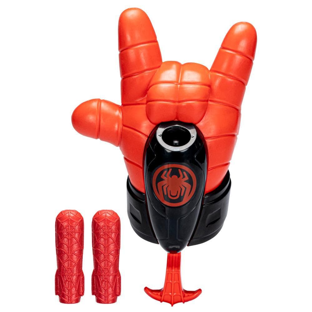 Marvel Spidey and His Amazing Friends Miles Morales: Spider-Man Web Launcher, Preschool Blaster Toy, Ages 4 and Up