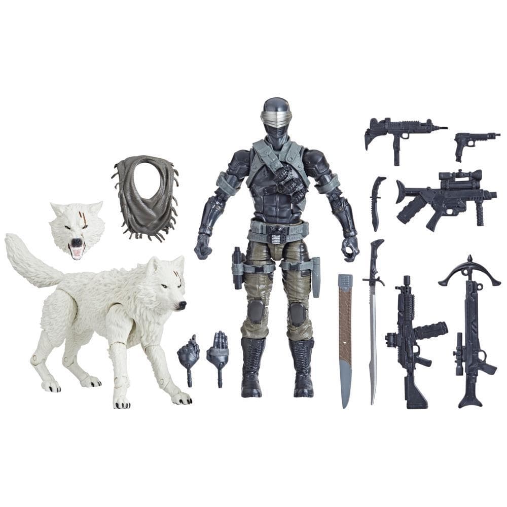 G.I. Joe Classified Series Snake Eyes & Timber Action Figures 52 Collectible Toy with Custom Package Art