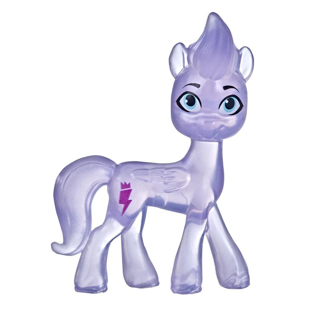 My Little Pony: A New Generation Crystal Zipp Storm - 2-Inch Translucent White Pony Figure, Toy for Kids Ages 3 and Up