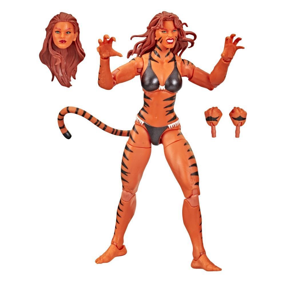 Marvel Legends Series Avengers 6-inch Scale Marvel’s Tigra Figure, For Kids Age 4 And Up