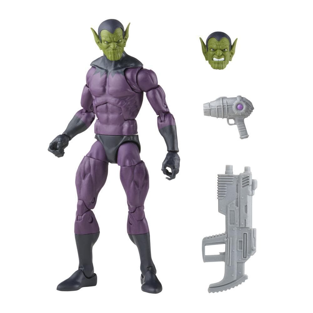 Marvel Legends Series Skrull Trooper Pack, Includes Skrull Infiltrator figure, 3 Accessories