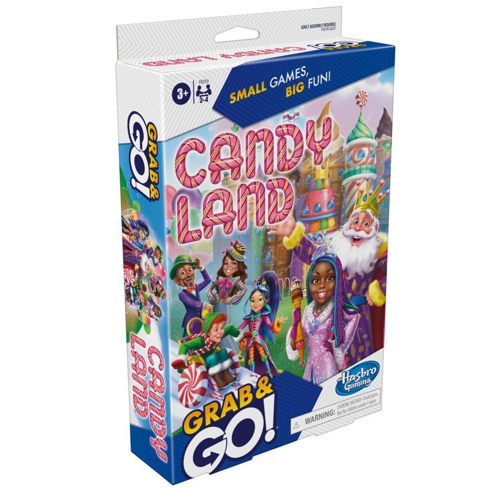 Candy Land Grab and Go Game for Ages 3 and Up, Travel Game