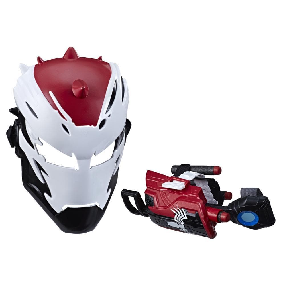 Spider-Man Maximum Venom Venomized Iron Man Set, Venomized Iron Man Mask, Dart Repulsor Ages 5 And Up