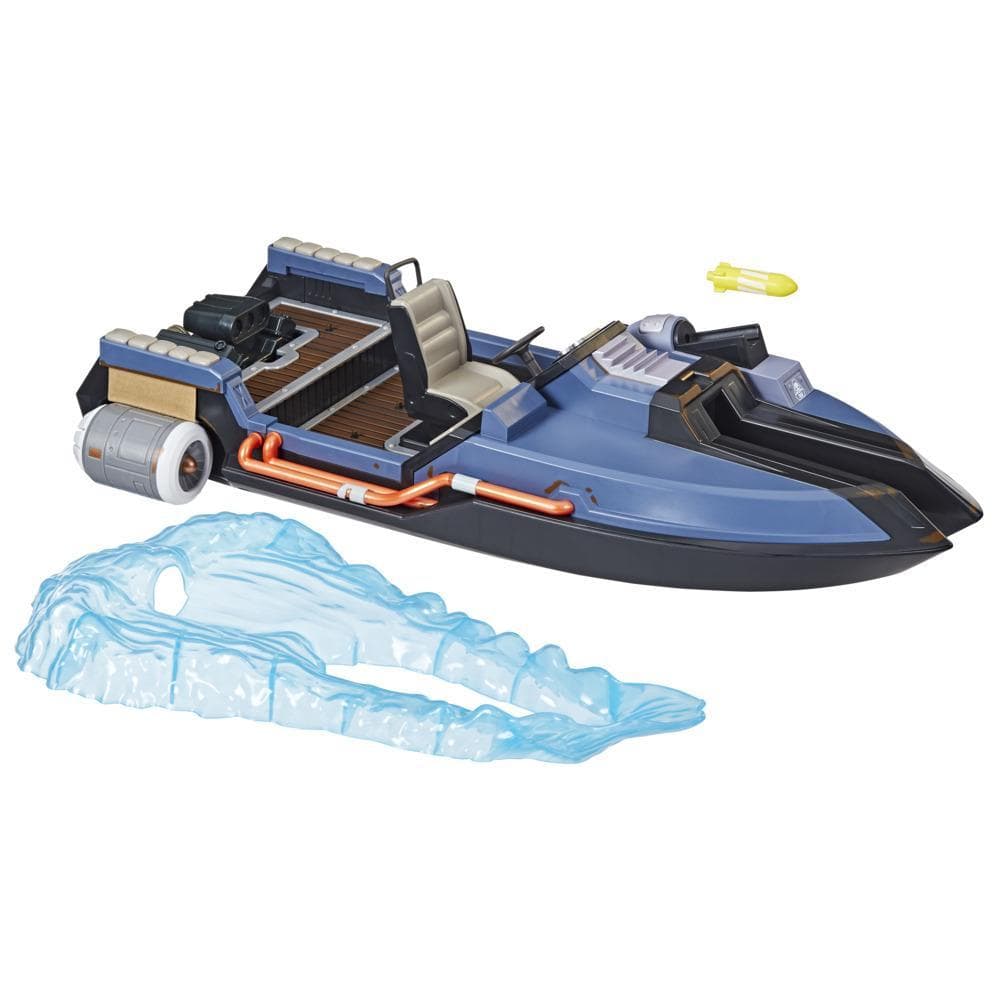 Hasbro Fortnite Victory Royale Series Motorboat Deluxe Collectible Vehicle with Accessories, 19.6-inch