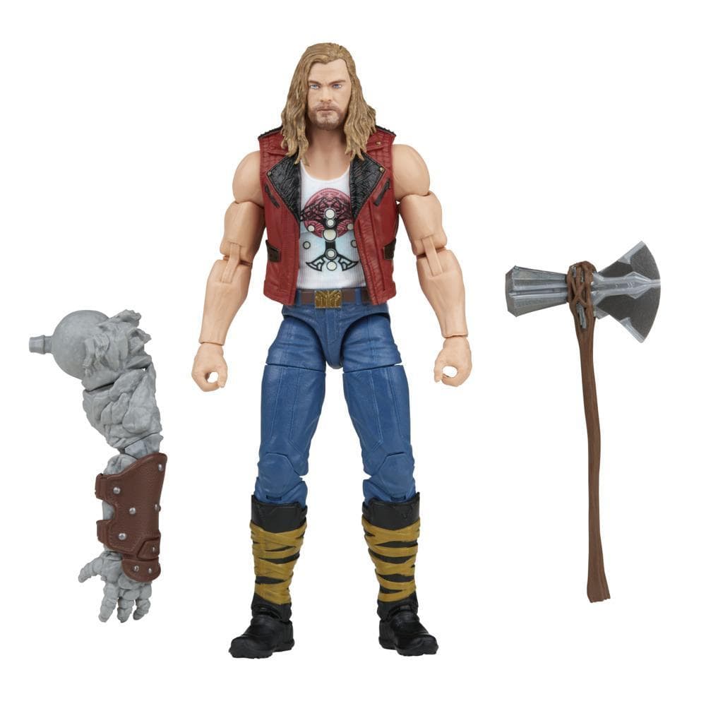 Marvel Legends Thor: Love and Thunder Ravager Thor Action Figure 6-inch Collectible Toy, 1 Accessory, 1 Build-A-Figure Part