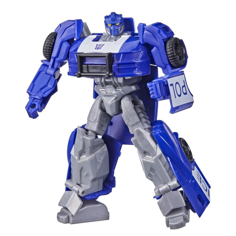 Transformers Toys Authentics Barricade Action Figure - For Kids Ages 6 and Up, 4.5-inch