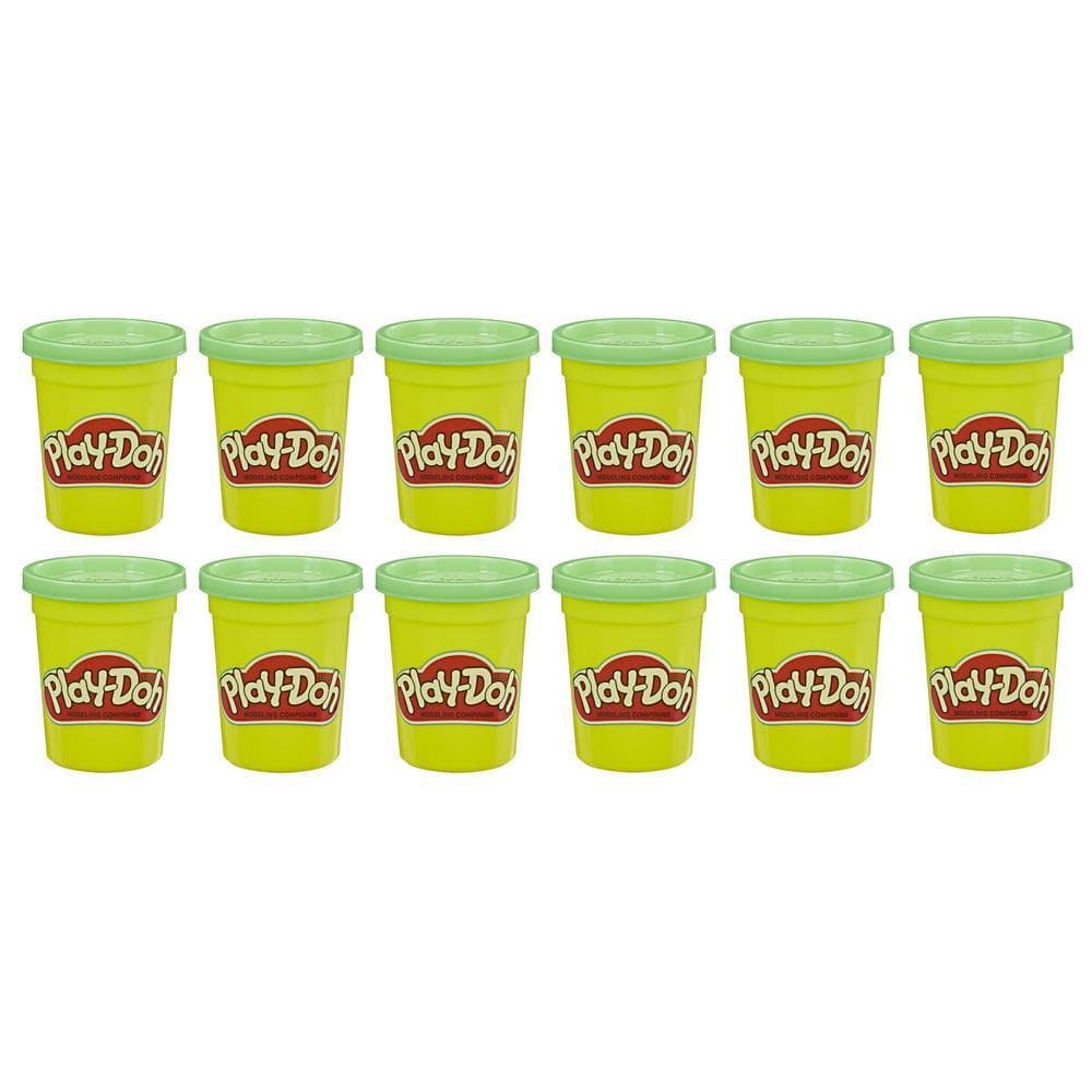 Play-Doh Bulk 12-Pack of Green Non-Toxic Modeling Compound, 4-Ounce Cans
