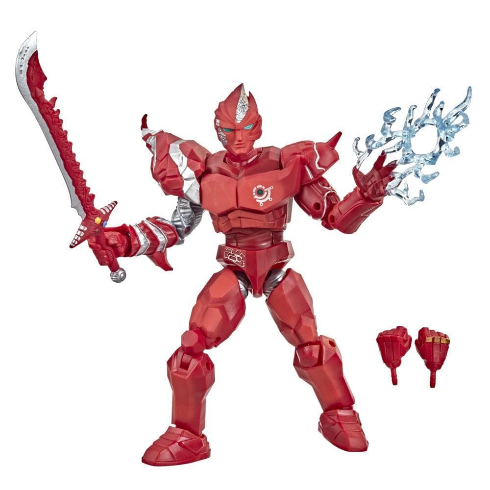 Power Rangers Lightning Collection In Space Red Ecliptor 6-Inch Premium Collectible Action Figure Toy with Accessories