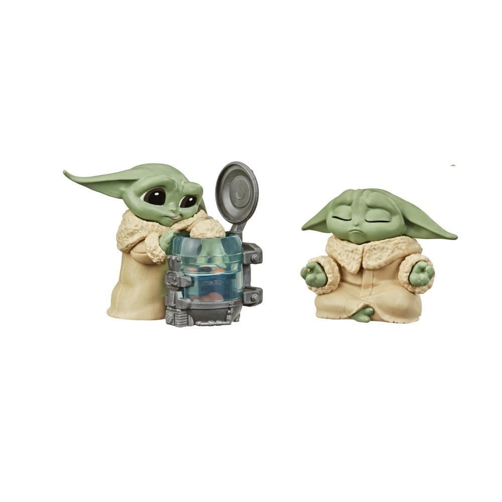 Star Wars The Bounty Collection Series 3 The Child Figures Curious Child, Meditation Posed Toy 2-Pack for Kids Ages 4 and Up