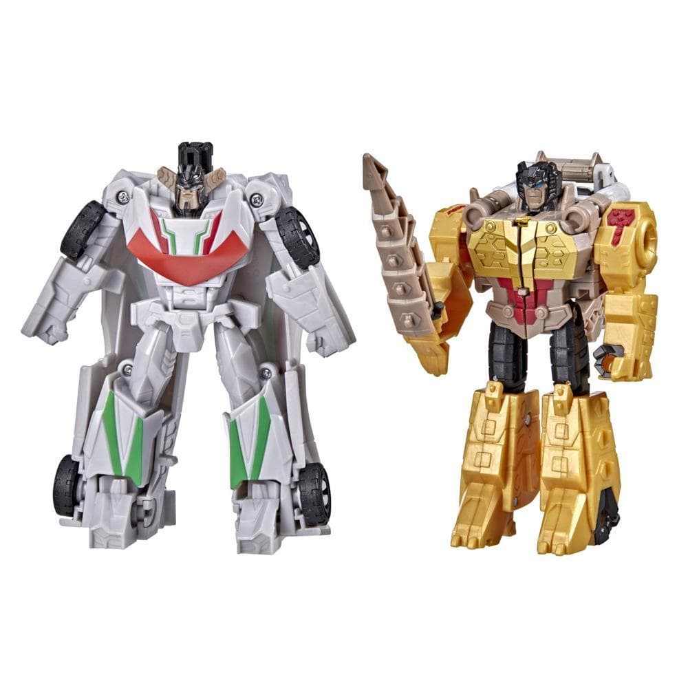 Transformers Bumblebee Cyberverse Adventures Dinobots Unite Dino Combiners Wheelgrim Figures, Ages 6 and Up, 4.5-inch