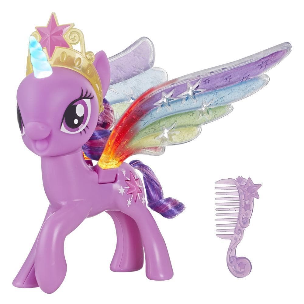 My Little Pony Rainbow Wings Twilight Sparkle Pony Figure with Lights