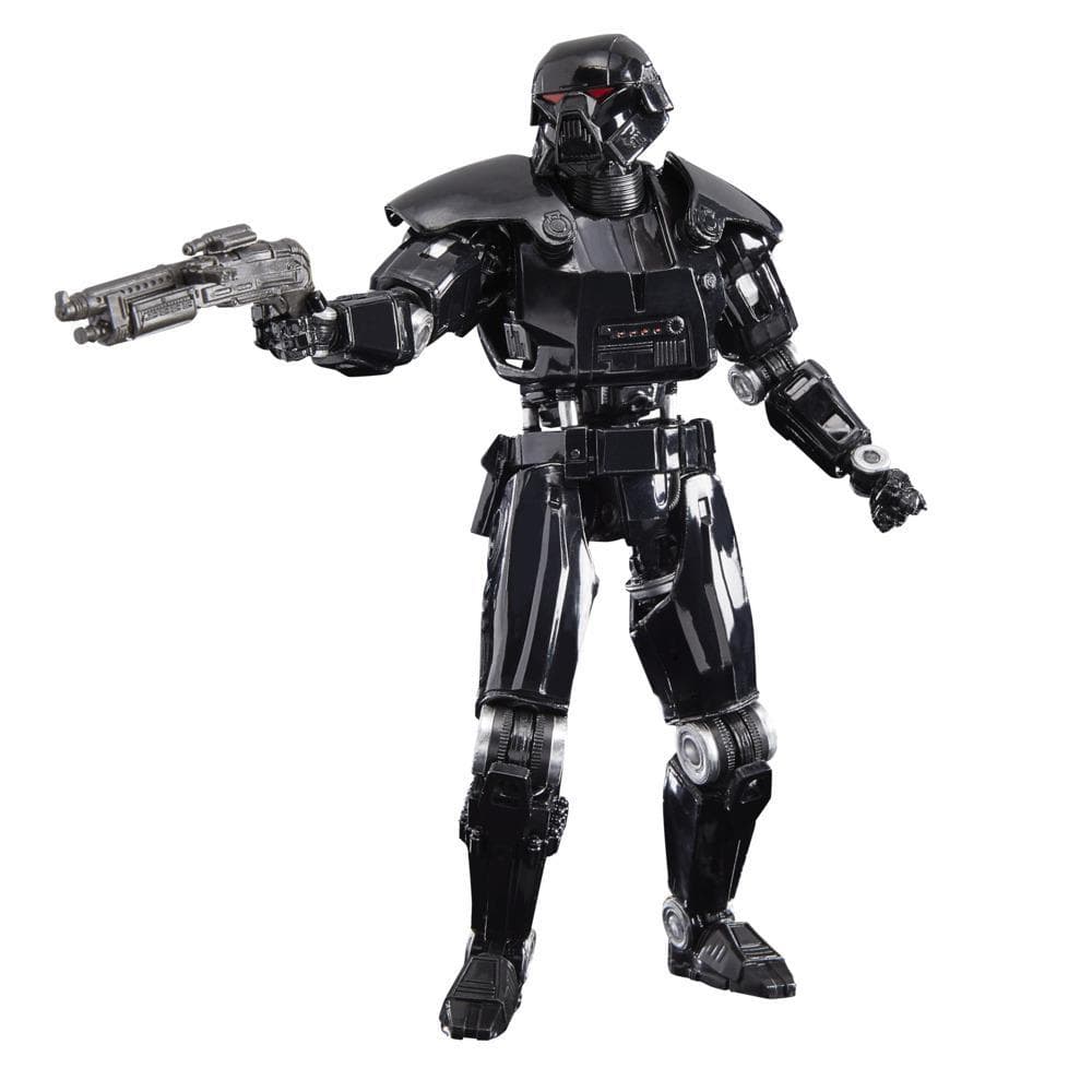 Star Wars The Black Series Dark Trooper Toy 6-Inch-Scale Star Wars: The Mandalorian Action Figure, Kids Ages 4 and Up