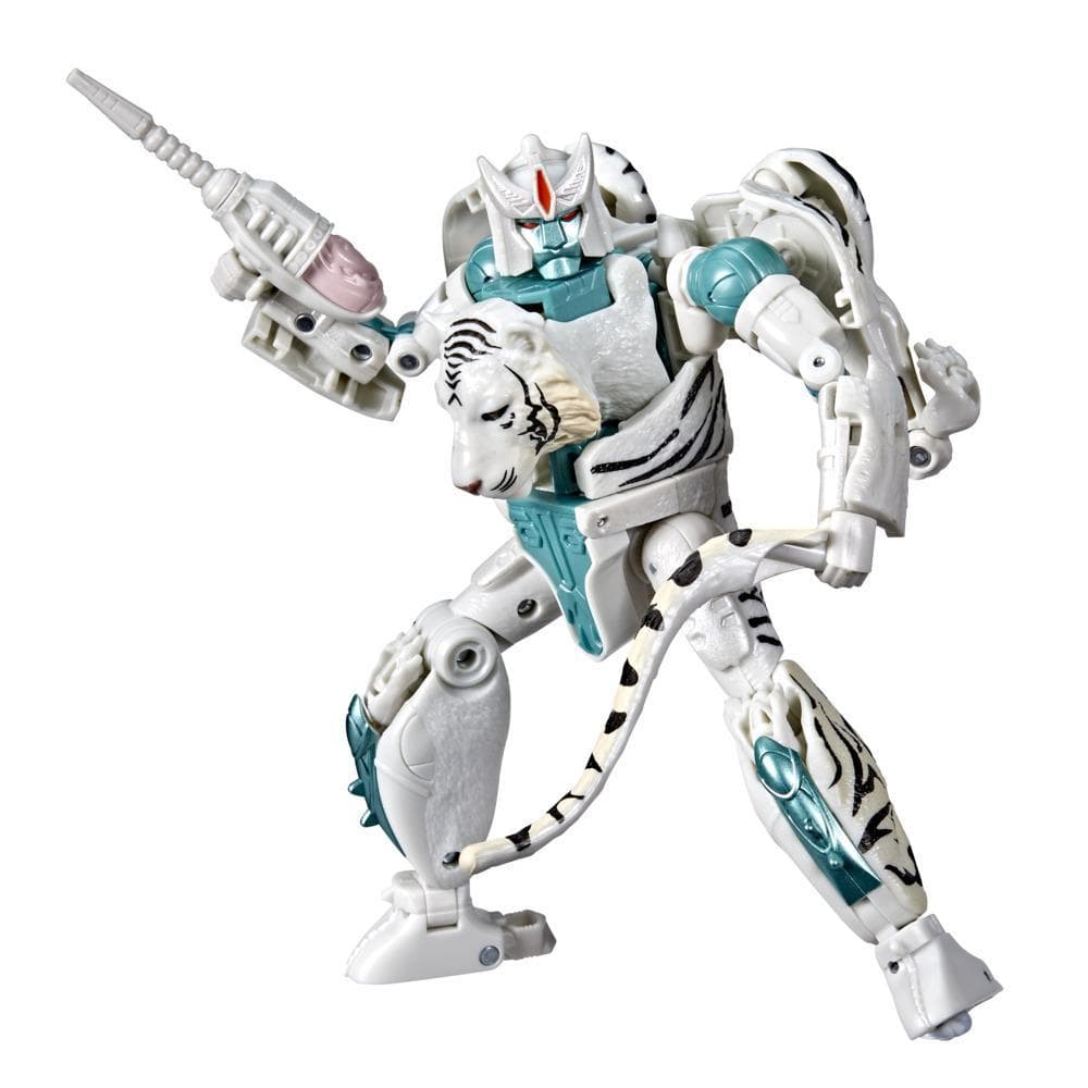Transformers Toys Generations War for Cybertron: Kingdom Voyager WFC-K35 Tigatron Action Figure - 8 and Up, 7-inch