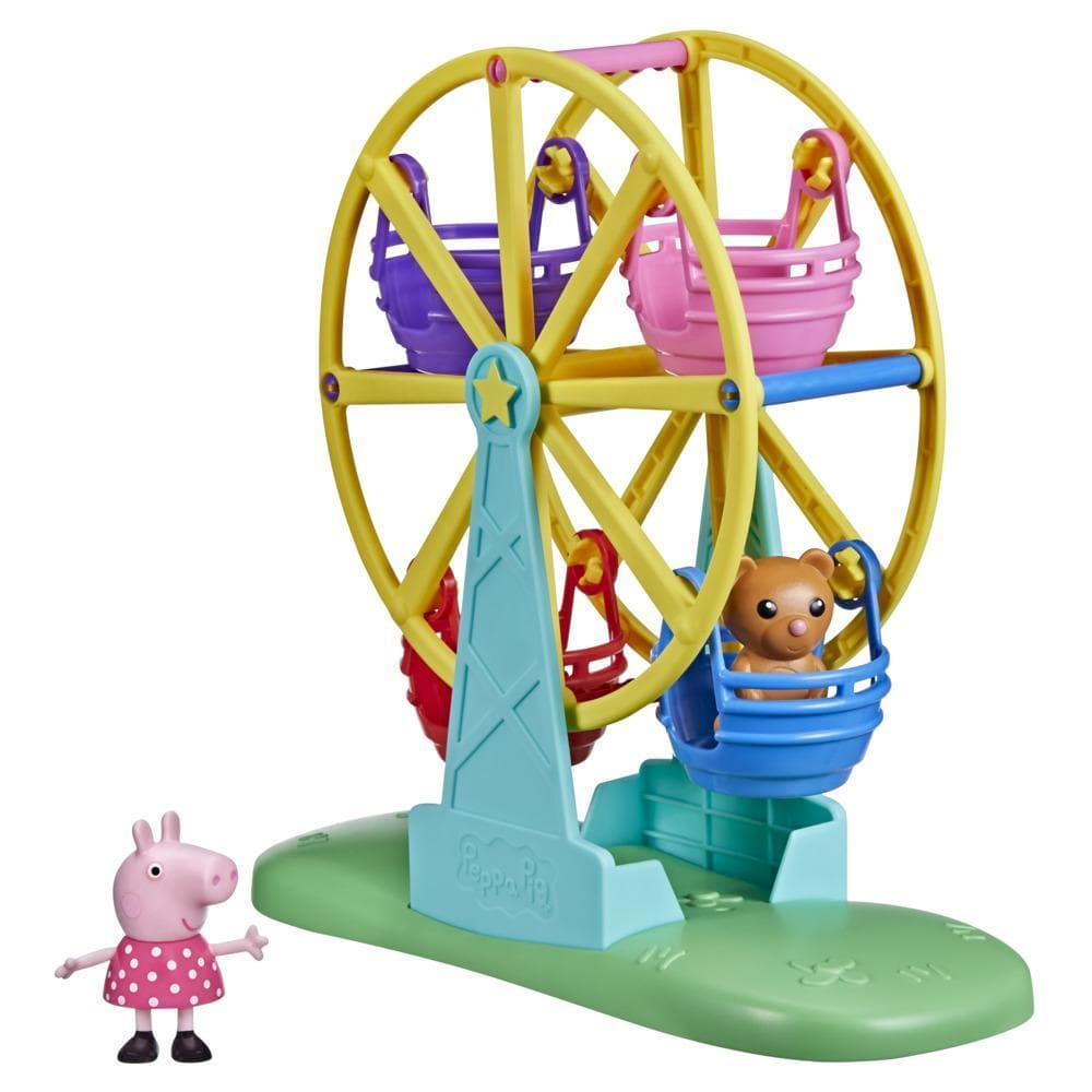 Peppa Pig Peppa’s Adventures Peppa’s Ferris Wheel Playset Preschool Toy for Kids Ages 3 and Up