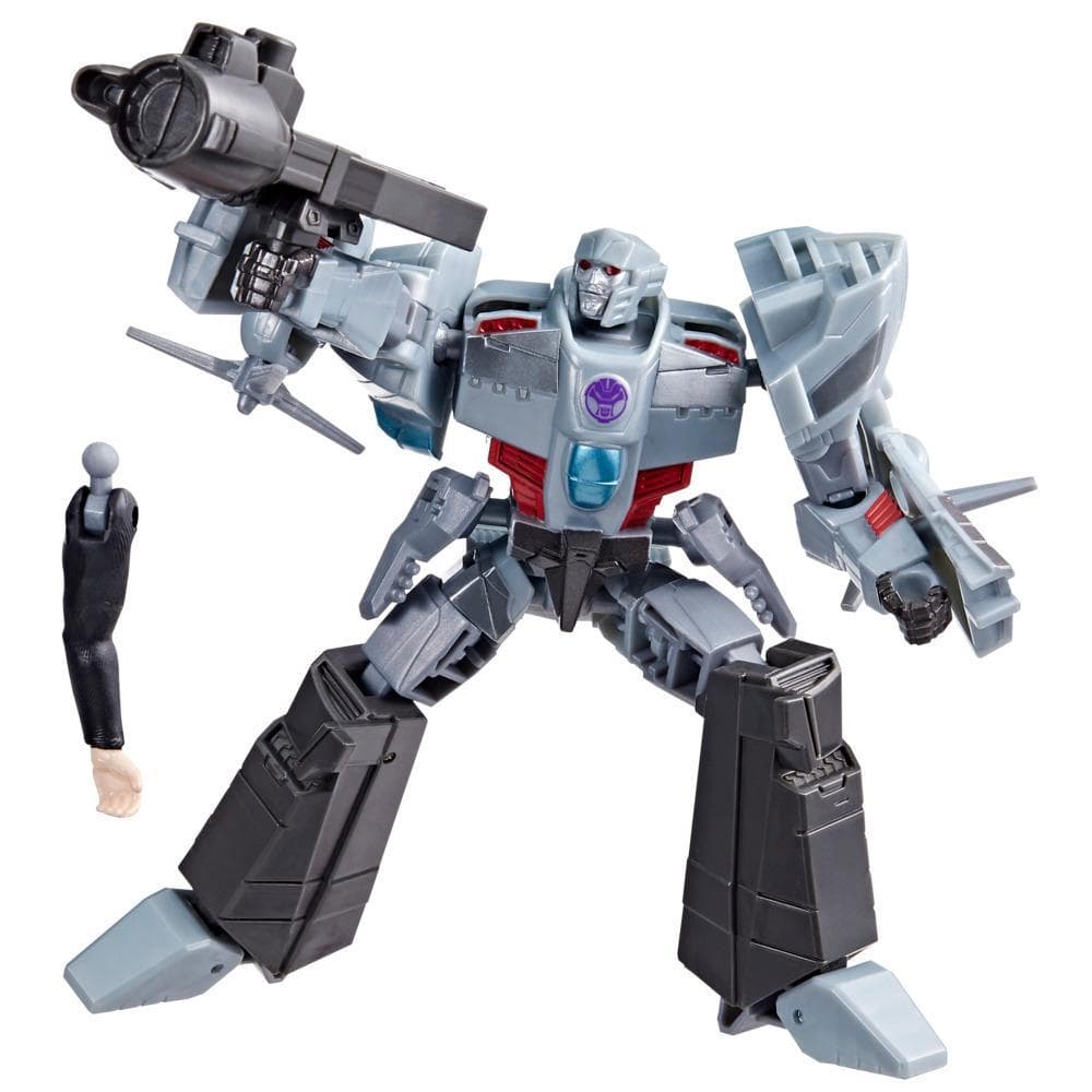Transformers Toys EarthSpark Deluxe Class Megatron Action Figure