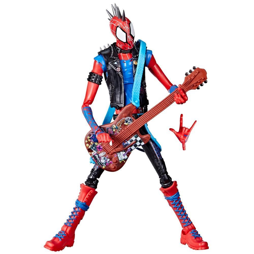Marvel Legends Series Spider-Man: Across the Spider-Verse (Part One) Spider-Punk 6-inch Action Figure, 1 Accessory