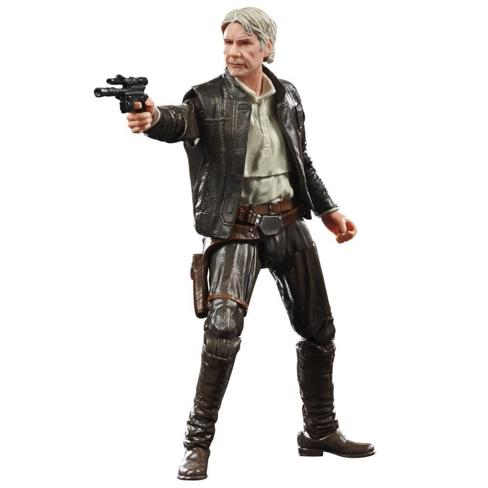 Star Wars The Black Series Archive Han Solo Toy 6-Inch-Scale Star Wars: The Force Awakens Collectible Action Figure Toy