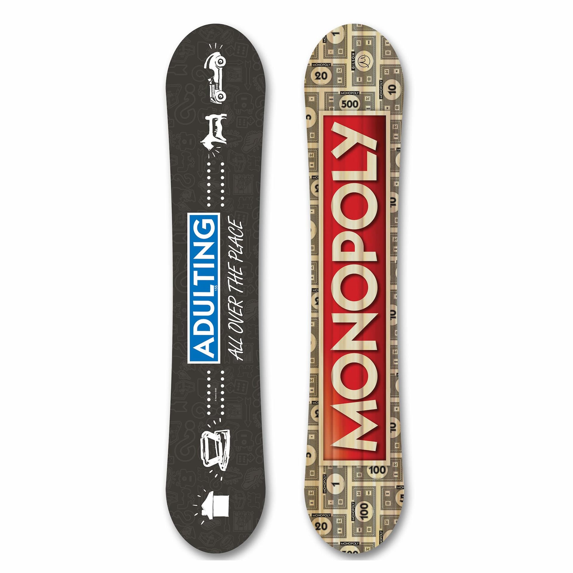 Gilson Snow Monopoly Snowboard - Adulting (theme)