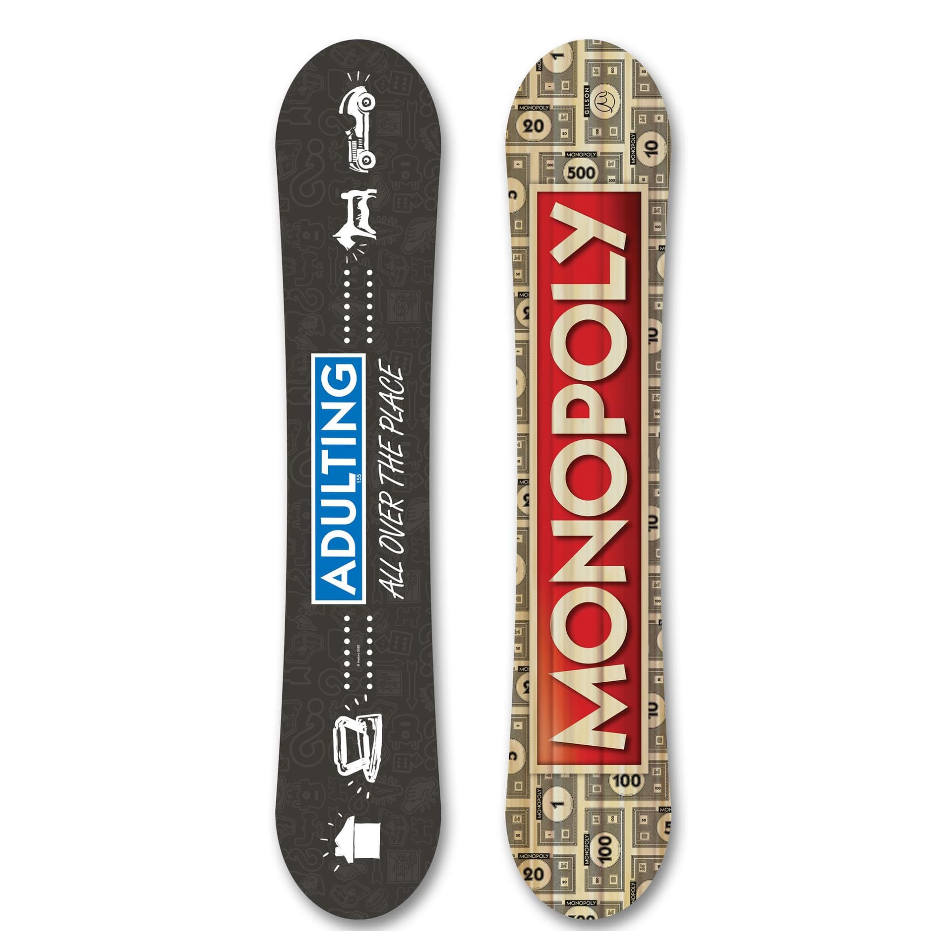 Gilson Snow Monopoly Snowboard - Adulting (theme)