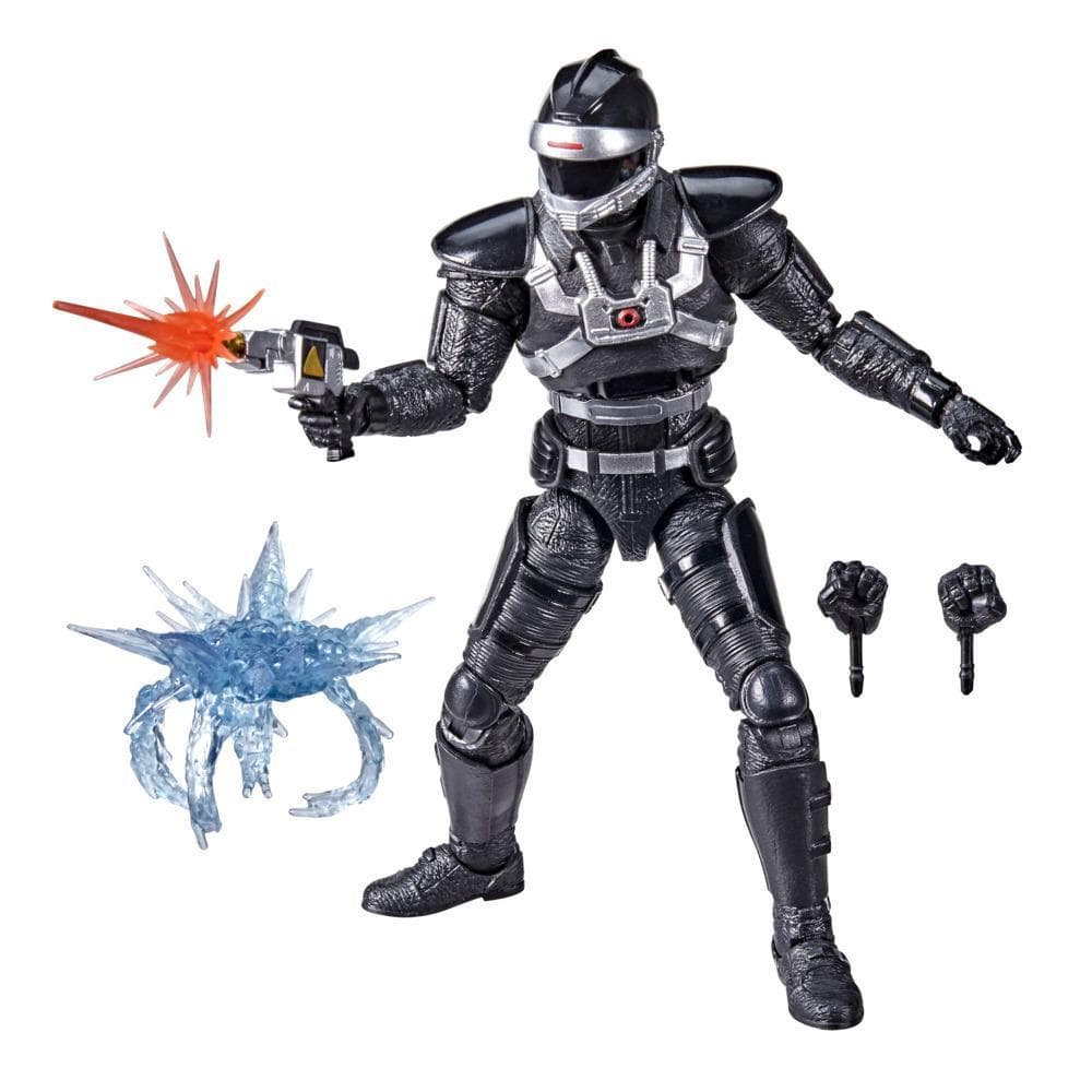 Power Rangers Lightning Collection In Space Phantom Ranger 6-Inch Premium Collectible Action Figure Toy with Accessories