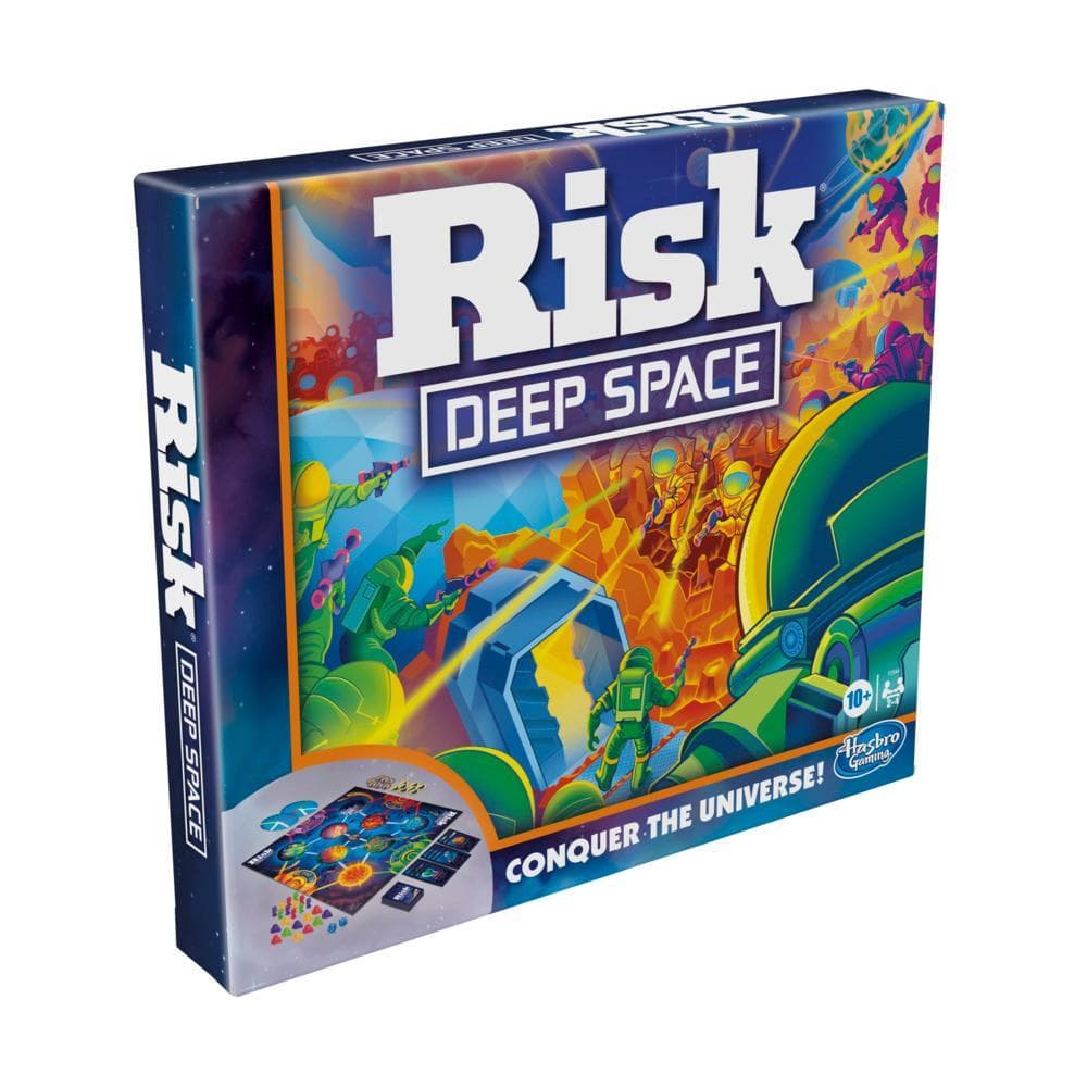 Risk Deep Space Strategy Board Game for Ages 10 and Up, for 2-4 Players, Space Themed Game