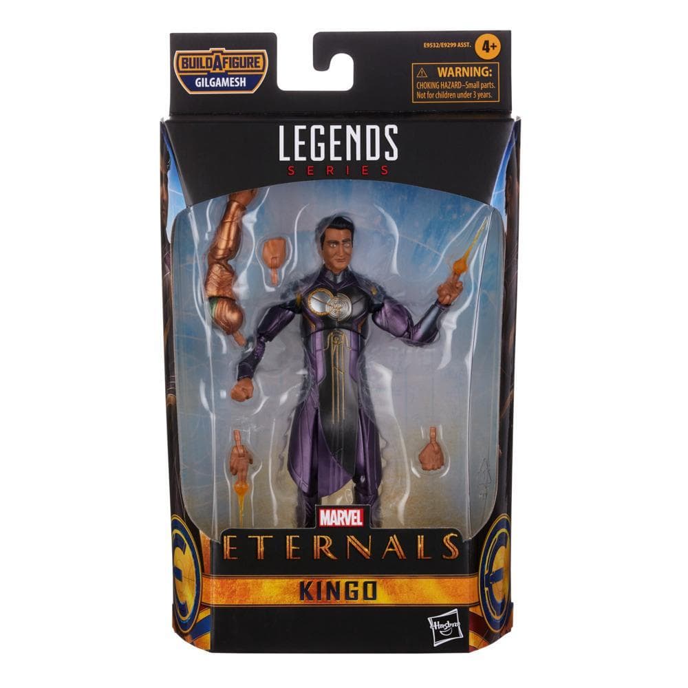Hasbro Marvel Legends Series The Eternals 6-Inch Action Figure Toy Kingo, Includes 2 Accessories, Ages 4 and Up