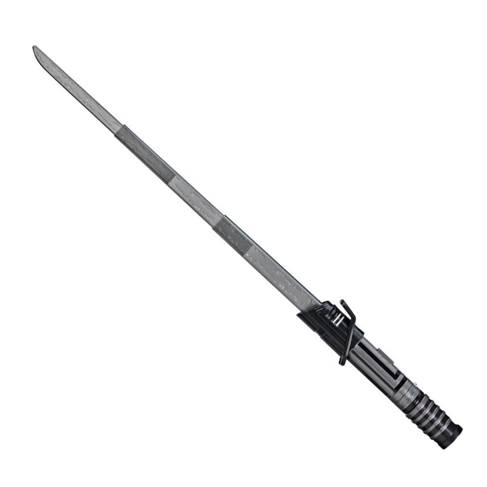 Star Wars Lightsaber Forge Darksaber Electronic Extendable Black Lightsaber Toy, Customizable Roleplay Toy