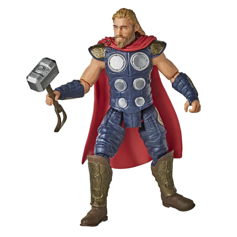 Hasbro Marvel Gamerverse 6-inch Thor Action Figure Toy, Iconic Armor Skin, Ages 4 And Up