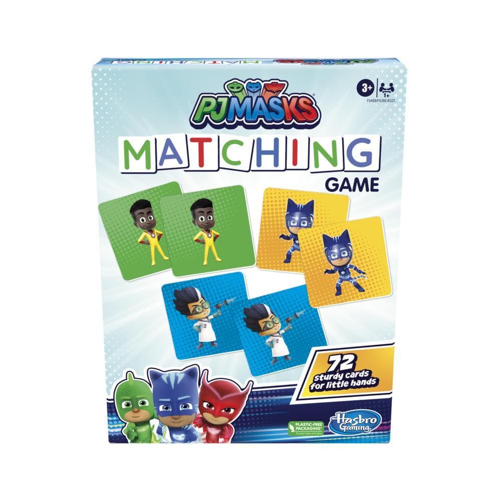 PJ Masks Matching Game for Kids Ages 3 and Up, Fun Preschool Game for 1+ Players