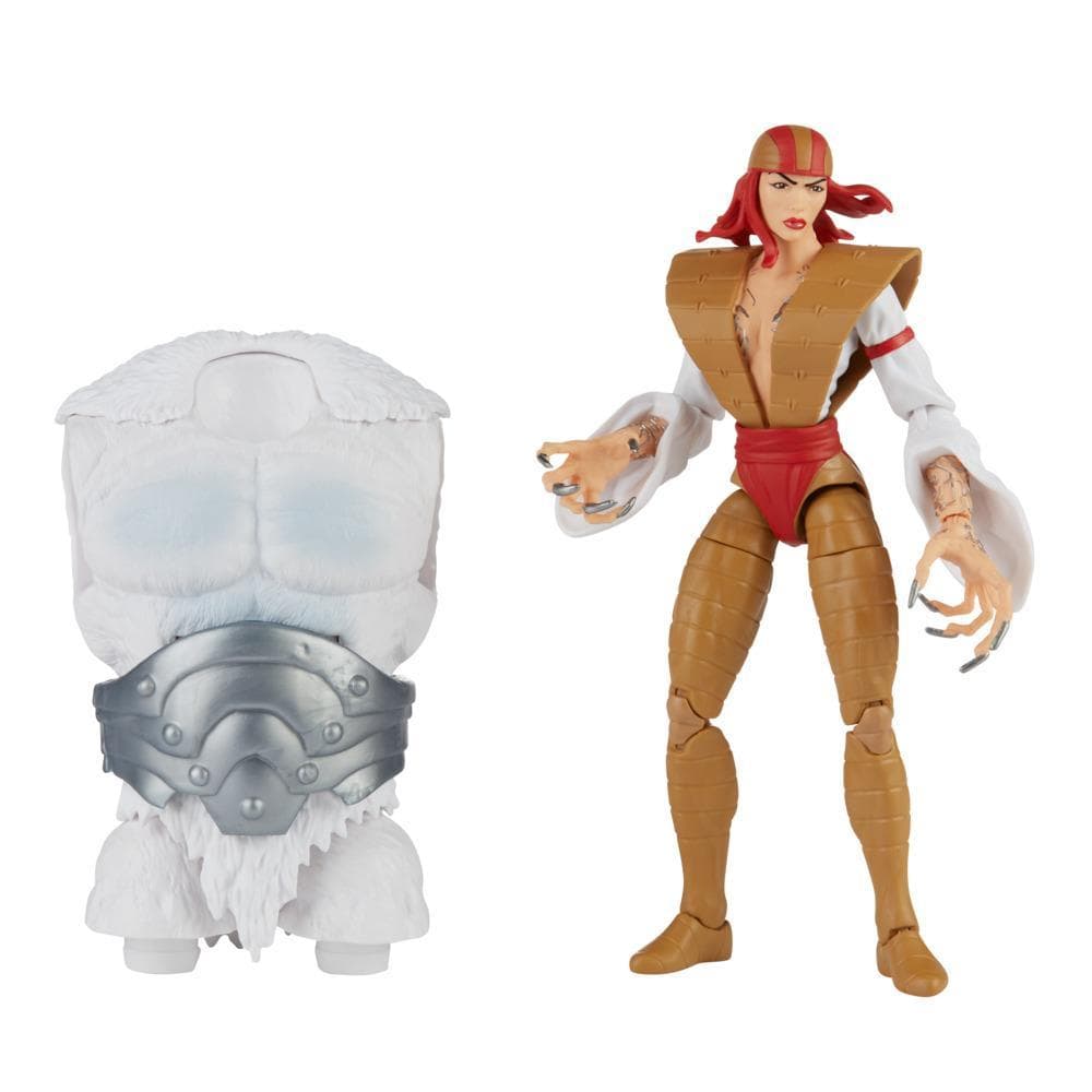 Hasbro Marvel Legends Series 6-inch Collectible Action Lady Deathstrike Figure, Includes 1 Build-A-Figure Part(s), Premium Design