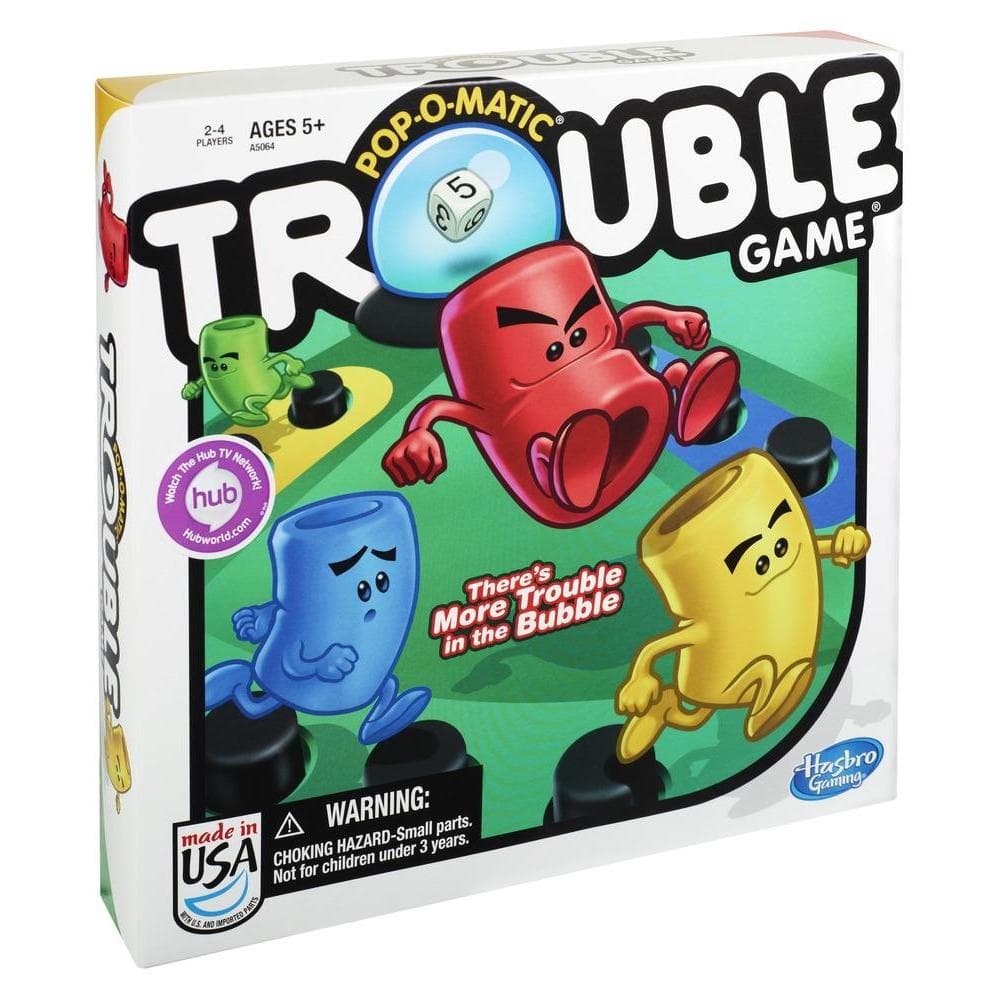 Trouble Kids Board Game